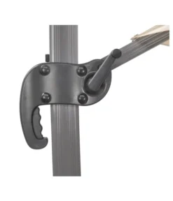 Schneider Ampelschirm Rhodos, Rund, Ca. Ø350 Cm -Compo Verkaufsgeschäft 1707785 WE DE 002 Rhodosrondoanthrazit