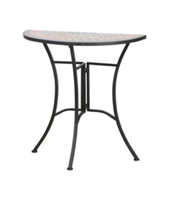 Siena Garden Anstelltisch Prato, Halbrund, Ca. B35,5/H71,5 Cm