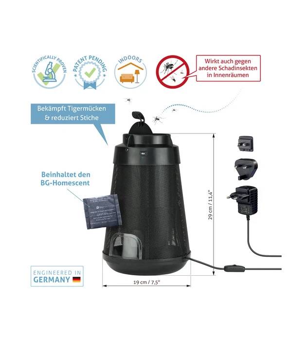 Biogents BG-Home Indoor Mückenfalle, 1 Stk. 2 Biogents BG-Home Indoor Mückenfalle, 1 Stk. – Bild 2