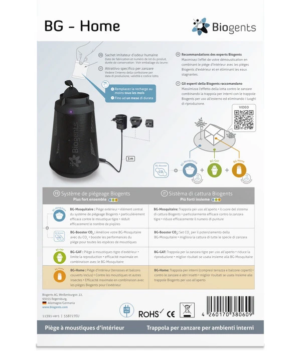 Biogents BG-Home Indoor Mückenfalle, 1 Stk. 4 Biogents BG-Home Indoor Mückenfalle, 1 Stk. – Bild 4