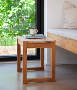 Cinas Gartenhocker Vega -Compo Verkaufsgeschäft 2012045 WE MO 003 TeackhockerVega