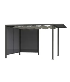 Siena Garden Schattenmanufaktur® Pergola Blende Ranotex, Ca. B150/H210 Cm -Compo Verkaufsgeschäft 2048874 WE FS 003 ManufakturBlendeRanotex150