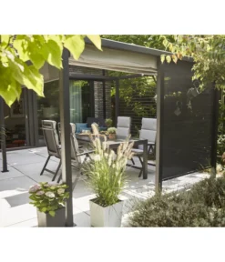 Siena Garden Schattenmanufaktur® Pergola Blende Ranotex, Ca. B150/H210 Cm -Compo Verkaufsgeschäft 2048874 WE MO 008 ManufakturBlendeRanotex150