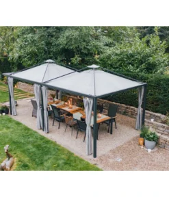 Siena Garden Schattenmanufaktur® Pergola-Extension Comuna -Compo Verkaufsgeschäft 2049005 WE MO 001 ComunaPergolaExtension