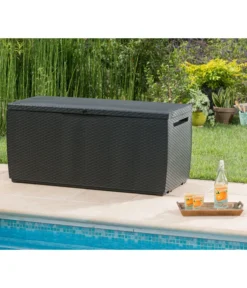 Keter Aufbewahrungsbox Capri, 305 Liter, Ca. B123/H57/T53,5 Cm -Compo Verkaufsgeschäft 2190700 WE MO 002 KeterAufbewahrungsbox