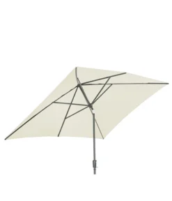 Dehner Sonnenschirm Samos, Rechteckig, Ca. B300/T200 Cm -Compo Verkaufsgeschäft 2408003 WE FS 004 SchirmSamosCremeNeu