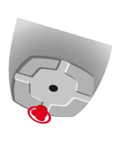 Scheurich Kunststoff-Topf Wave Globe Cubo, Schwarz-granit -Compo Verkaufsgeschäft 2508570 2508620 2508646 2508679 WE DE 003 KunststoffTopfSchwarzWeissGranit