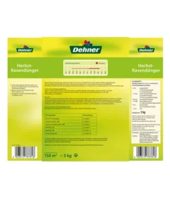 Dehner Herbst-Rasendünger -Compo Verkaufsgeschäft 2528412 WE DE 001 DehnerHerbstrasenduenger5kgDuengerDuengemittelRasenduenger