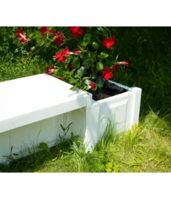 KHW Kunststoff-Gartenbank Berlin -Compo Verkaufsgeschäft 2547339 WE DE 006 BankBerlinweiss