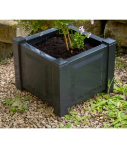 KHW Kunststoff-Pflanzkasten, 43 X 43 X 41 Cm -Compo Verkaufsgeschäft 2549376 WE DE 002 Kasten43cmanthrazit