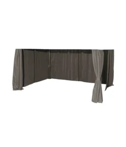 Siena Garden Seitenteil Für Pavillon Dubai, Grau