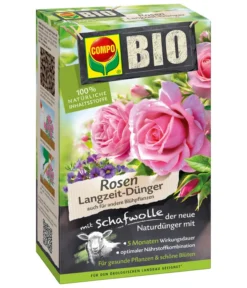 COMPO BIO Rosen Langzeit-Dünger Mit Schafwolle