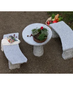 Dehner Granit-Tisch, Rund, Ca. Ø75/H75 Cm -Compo Verkaufsgeschäft 2741676 WE MO 002 GranitTischrund75cm