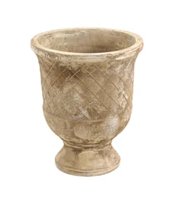 Terrakotta-Pokal Ferrara, Rund, Antik-terrakotta