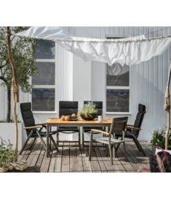 Dehner Teak-Ausziehtisch Colmar, Ca. B152-210/H76/T89 Cm -Compo Verkaufsgeschäft 2785608 2779031 WE MO 002 GruppeColmarNEU