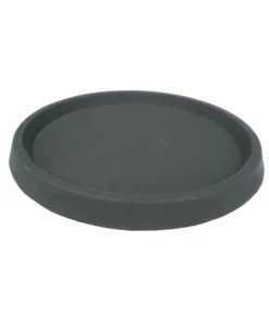 Vasar Kunststoff-Untersetzer, Rund, Anthrazit
