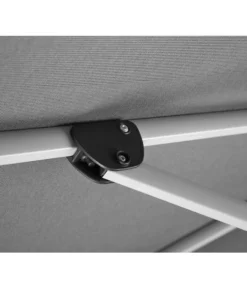 Schneider Premium Ampelschirm Monaco, Granitgrau, Quadratisch, Ca. B300/T300 Cm -Compo Verkaufsgeschäft 2887982 WE DE 005 SchirmMOnaco300x300