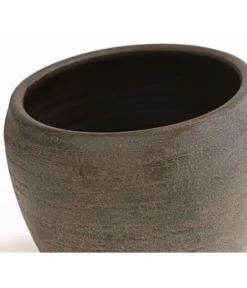 Dehner Keramik-Übertopf Kenia, Konisch, Braun -Compo Verkaufsgeschäft 2903144 WE DE 001 TopfKeniaBraunDehnerExpressHerzig