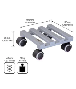 Wagner Pflanzenroller Creo, Ø 19 Cm -Compo Verkaufsgeschäft 2913945 WE BG 003 MULTIROLLERCREO