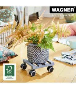 Wagner Pflanzenroller Creo, Ø 19 Cm -Compo Verkaufsgeschäft 2913945 WE MO 001 PflRollerCreo19X19CM
