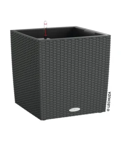 LECHUZA® Kunststoff-Topf Cube Cottage, Quadratisch