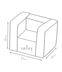 Outbag Outdoor-Sitzsack Valley Plus -Compo Verkaufsgeschäft 3456324 WE DE 002 ValleyPlusAnthrazit