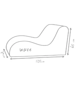 Outbag Outdoor-Sitzsack Wave Deluxe Skin -Compo Verkaufsgeschäft 3502218 WE DE 002 WaveSkinKiesel