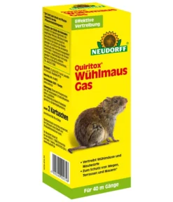 Neudorff Quiritox® Wühlmaus Gas, 2 Kartuschen