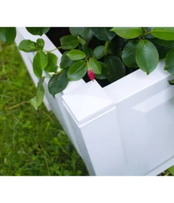 KHW Kunststoff-Pflanzkasten Mit Spalier, 43 X 43 X 140 Cm -Compo Verkaufsgeschäft 3913688 WE DE 003 KastenSpalier43weiss