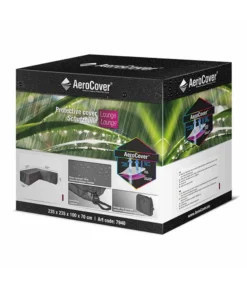 AeroCover Loungesethülle L-Form, 235x235x100xH 70 Cm -Compo Verkaufsgeschäft 4124004 WE DE 001 AtmungsaktiveSchutzhuellefuerLoungeSets235x235x100xH70cmLForm