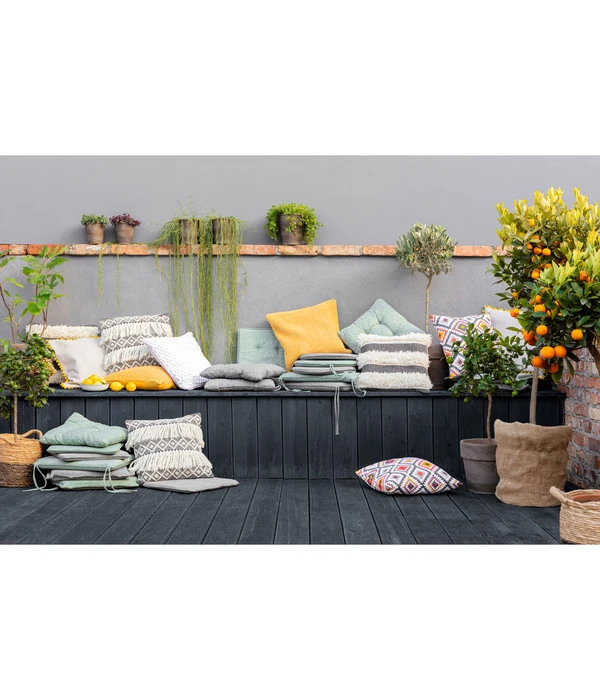 Dehner Balkonkissen Nick, Ca. B40/H5/T45 Cm 2 Dehner Balkonkissen Nick, Ca. B40/H5/T45 Cm – Bild 2