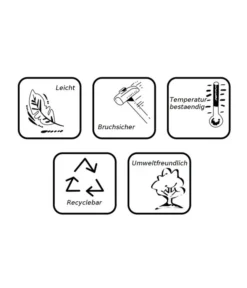 Farmet Farmet Kunststoff-Pflanzkübel Festonato, Rechteckig, Terrakotta -Compo Verkaufsgeschäft 4177804 WE DE 005 WuerfelBo 43x43x43cmFLUORESZIEREND 12