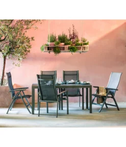 Dehner Ausziehtisch Chicago, Ca. B160-210/H74/T90 Cm -Compo Verkaufsgeschäft 4210381 WE MO 003 GruppeChicagoNEU