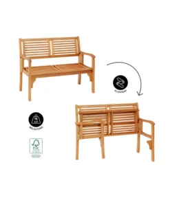 Dehner Klappbank Douglas, 2-Sitzer -Compo Verkaufsgeschäft 4216784 WE IG FS 001 DehnerKlappbankDouglas2Sitzer