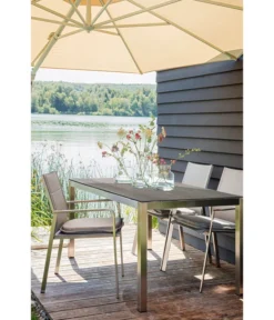 Dehner Premium Esstisch Nantes, Ca. B152/H75/T90 Cm -Compo Verkaufsgeschäft 4218210 4209920 4209938 WE DE 008 DehnerTischNantesNEUtif