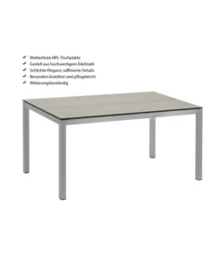 Dehner Premium Esstisch Nantes, Ca. B152/H75/T90 Cm -Compo Verkaufsgeschäft 4218210 WE IG 001 DehnerPremiumEsstischNantes