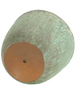 Dehner Keramik-Topf Rhodos, Rund, Blau-grün -Compo Verkaufsgeschäft 4273900 4273918 4273934 WE DE 002 DehnerKeramikTopfblau gruenBlumentopfUebertopfPflanztopf