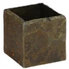 Dehner Schiefer-Übertopf Cubi, Eckig
