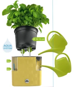 Dehner Kunststoff-Topf Mona, Eckig, Ca. B14/H14/T14 Cm -Compo Verkaufsgeschäft 4320750 PR FS 001 KunststoffTopfMonaGiessen