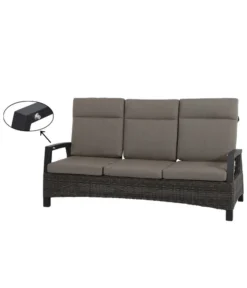 Siena Garden Bank Corido, 103 X 206 X 87 Cm -Compo Verkaufsgeschäft 4330429 WE DE 017 Sofacorido3ercharcoal