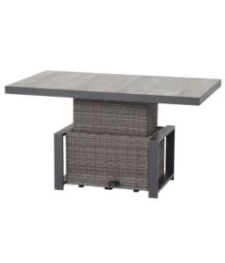 Siena Garden Lift-Tisch, Ca. B130/H47-71/T75 Cm