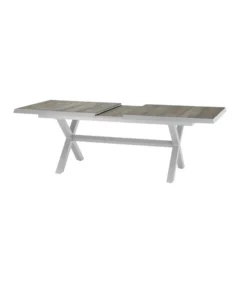 Siena Garden Ausziehtisch Sincro, Hellgrau, Ca. B200-260/H77/T100 Cm -Compo Verkaufsgeschäft 4331245 WE DE 008 Ausziehtischsincroweiss