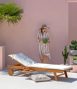 Dehner Rollliege Ravenna, Ca. B70/H89/T200 Cm -Compo Verkaufsgeschäft 4407086 WE MO 001 RollliegeRavennaNEU