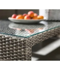 Dehner Geflecht-Lounge Rom, 4-teilig -Compo Verkaufsgeschäft 4407334 WE DE 004 DehnerGeflechtLoungeRomNEU