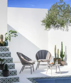 Dehner Balkonset Florenz, 3-teilig -Compo Verkaufsgeschäft 4415550 WE MO 001 BalkonsetFlorenzNEU