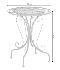 Dehner Tisch Luca, Ca Ø60/H70 Cm -Compo Verkaufsgeschäft 4416517 4417606 6665962 WE BG 001 TischLuca