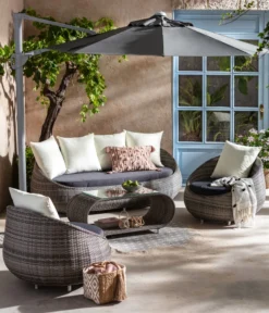 Dehner Geflechtsessel Avani -Compo Verkaufsgeschäft 4418786 WE MO 003 LoungesesselAvaniNeu