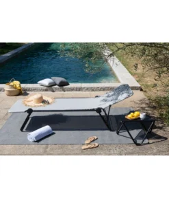Lafuma Schlichter Outdoor-Teppich, B160/T230 Cm -Compo Verkaufsgeschäft 4459566 WE MO 001 LafumaOutdoorteppichGrau