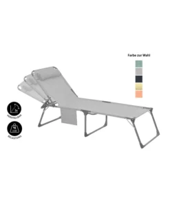 Dehner Gartenliege Mallorca, Ca. B71/H106/T227 Cm -Compo Verkaufsgeschäft 4498176 WE IG 001 DehnerGartenliegeMallorca