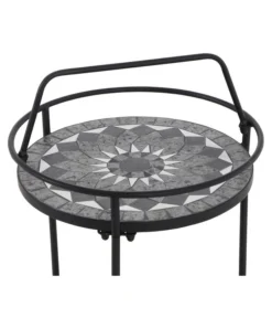Siena Garden Mosaikbeistelltisch Como, Ca. Ø41/H74 Cm -Compo Verkaufsgeschäft 4498788 WE DE 001 BeistelltischComo42cm